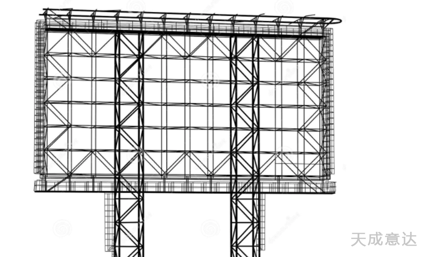 鋼結構廣告牌